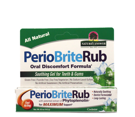 Nature's Answer PerioBrite Rub 14.2g - Dennis the Chemist