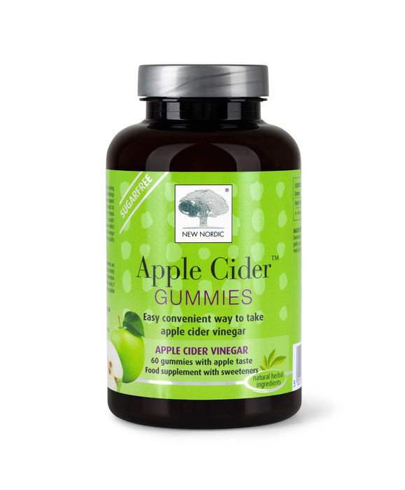 New Nordic Apple Cider Gummies 210g 60's