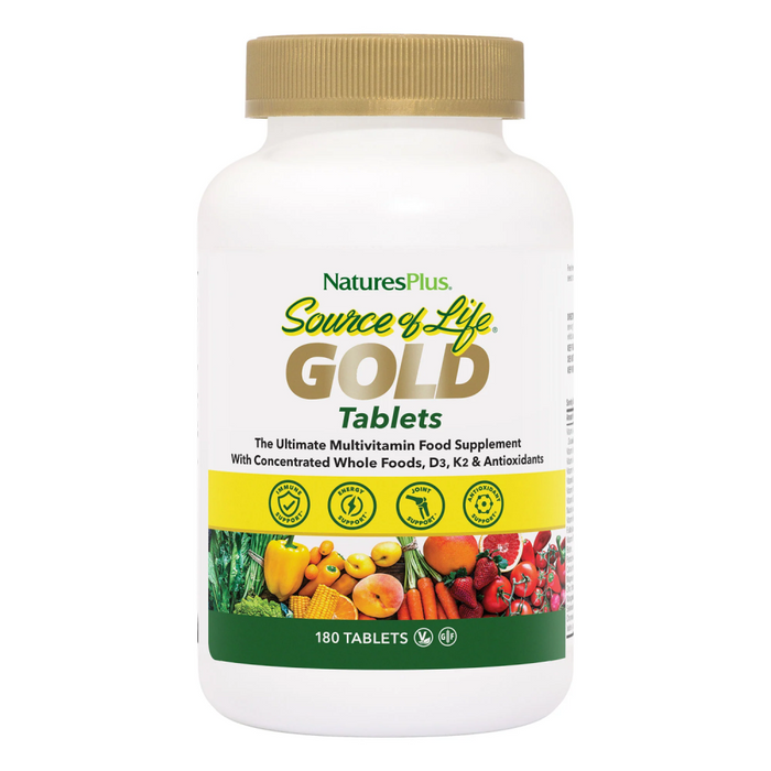 NaturesPlus Source of Life GOLD Tablets 180's