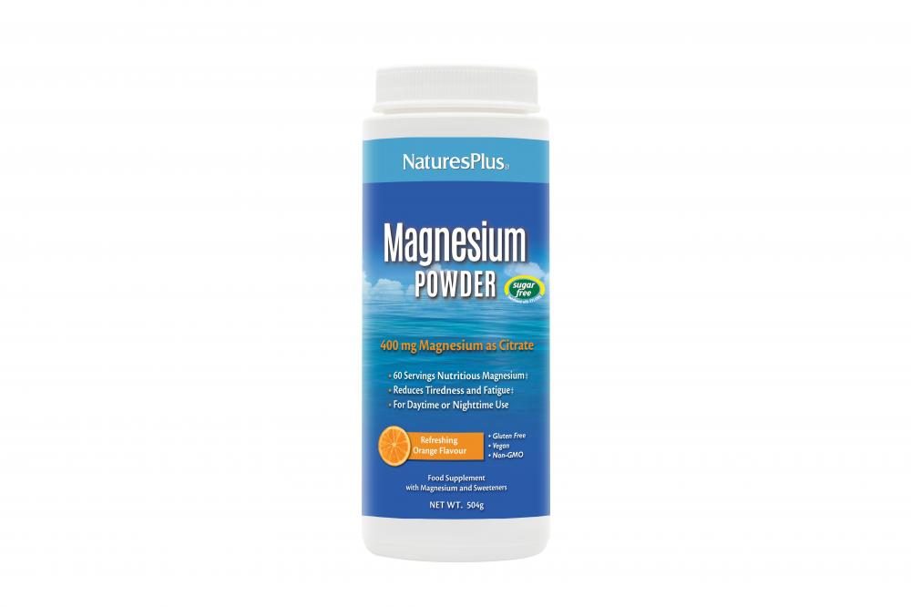 Nature's Plus Magnesium Powder Orange 504g