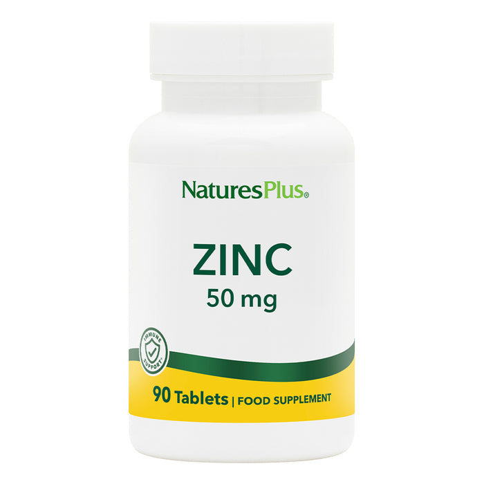 NaturesPlus Zinc 50mg 90’s