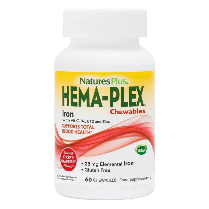 NaturesPlus Hema-Plex Chewables 60's