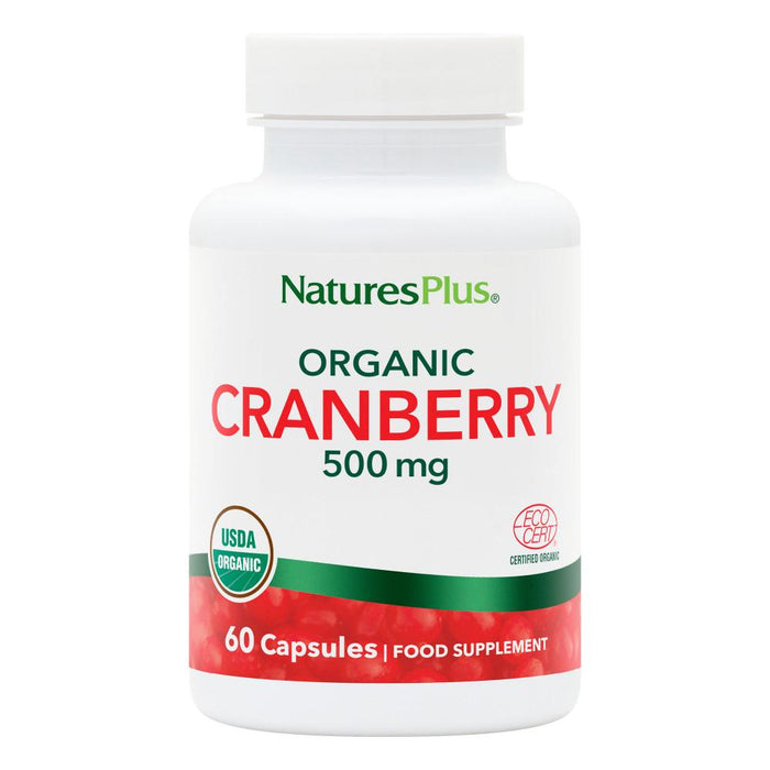 NaturesPlus Organic Cranberry 500mg 60s