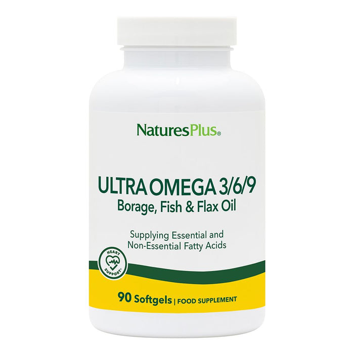 Nature's Plus Ultra Omega 3/6/9 Softgels 90's