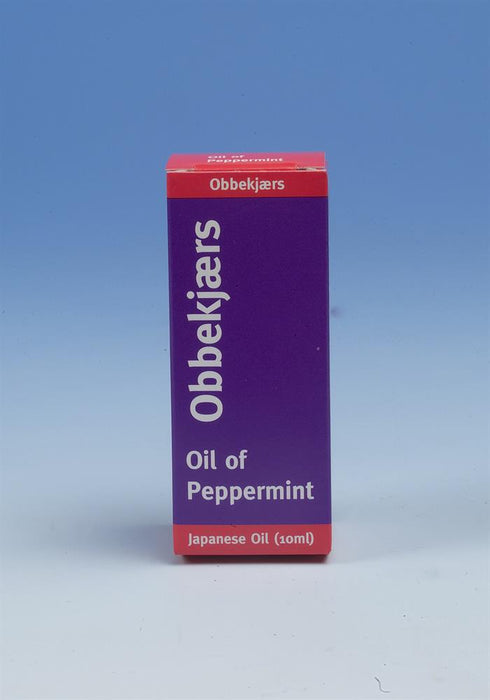 Obbekjaers Oil of Peppermint Japanese Oil 10ml