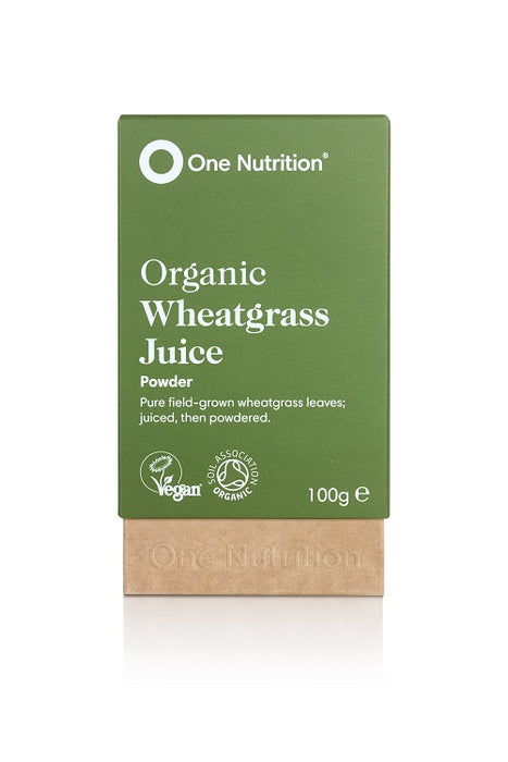 One Nutrition Organic Wheatgrass Juice Powder 100g