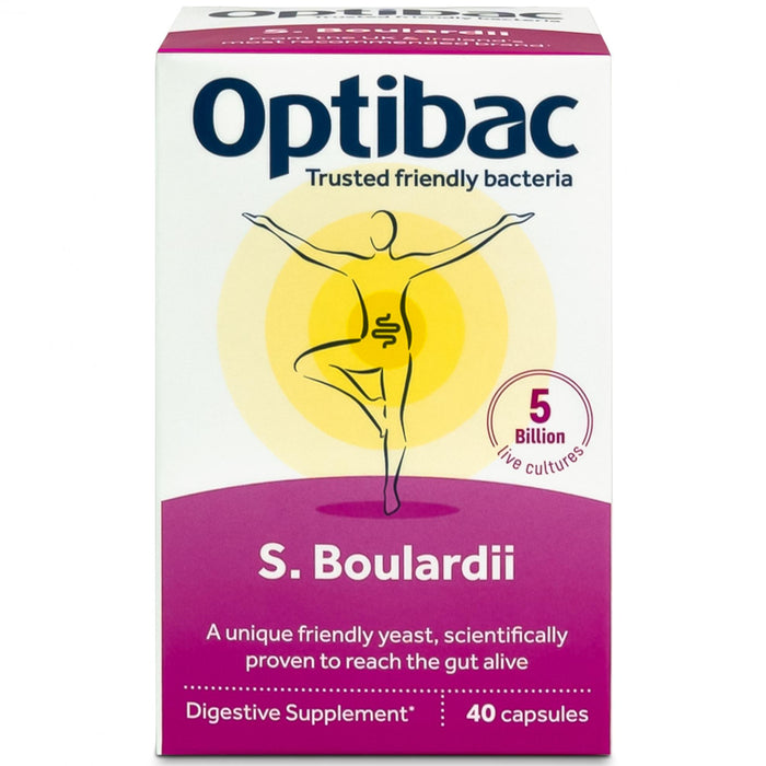 Optibac S. Boulardii (Saccharomyces) 40's