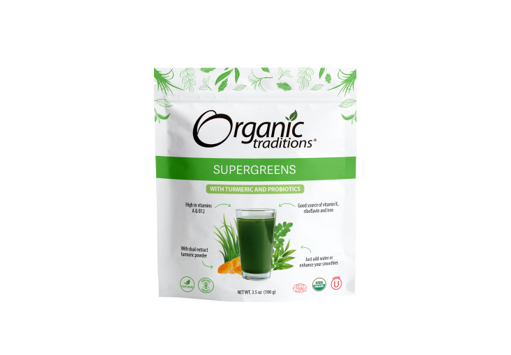 Organic Traditions SuperGreens 100g