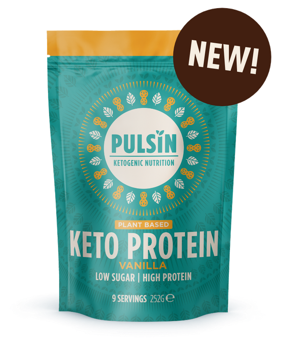 Pulsin Plant Based Keto Protein Vanilla 252g