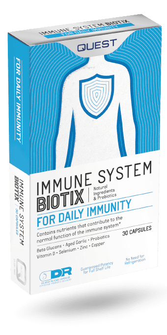 Quest Vitamins Immune System Biotix For Daily Immunity 30s