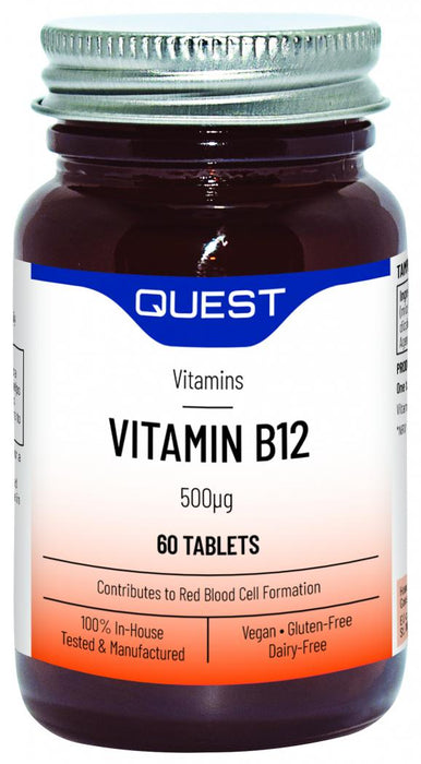 Quest Vitamins Vitamin B12 500ug 60s