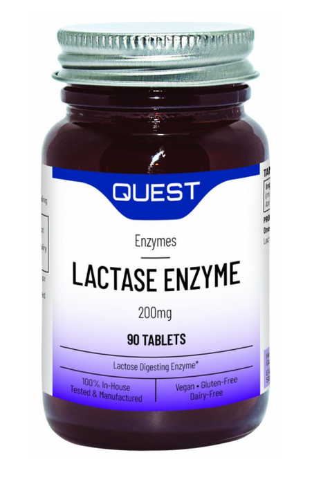 Quest Vitamins Lactase Enzyme 200mg 90s