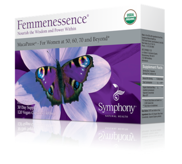 Symphony Natural Health Femmenessence MacaPause 120's (PURPLE BUTTERFLY)