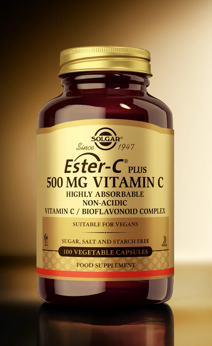 Solgar Ester-C Plus 500mg Vitamin C 100 Vegetable Capsules