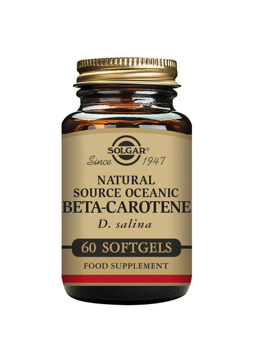 Solgar Natural Source Oceanic Beta-Carotene 60's