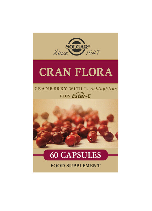 Solgar Cran Flora Plus Ester-C 60s