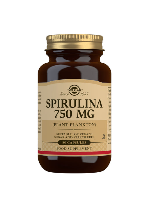 Solgar Spirulina 750mg 80's - Dennis the Chemist