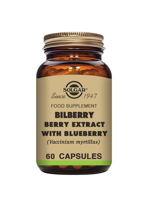 Solgar Bilberry Berry Extract with Blueberry 60s