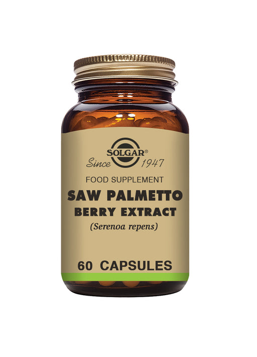 Solgar Saw Palmetto Berry Extract 60's - Dennis the Chemist
