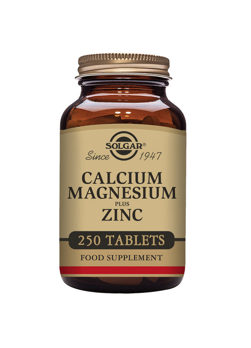 Solgar Calcium Magnesium Plus Zinc 250s