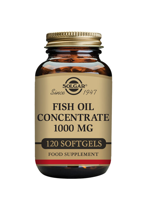 Solgar Fish Oil Concentrate 1000mg 120's - Dennis the Chemist