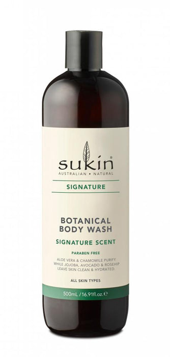 Sukin Signature Botanical Body Wash 500ml