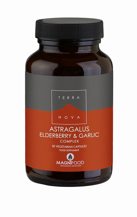 Terranova Astragalus, Elderberry & Garlic Complex (Resistance Support Complex) 50's