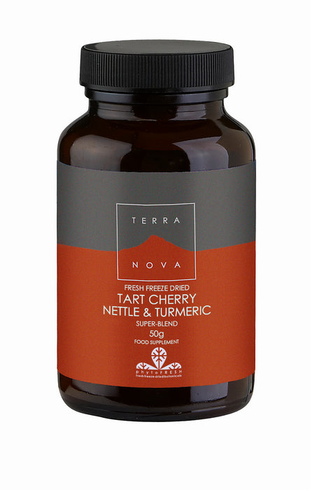 Terranova Tart Cherry Nettle & Turmeric 50g