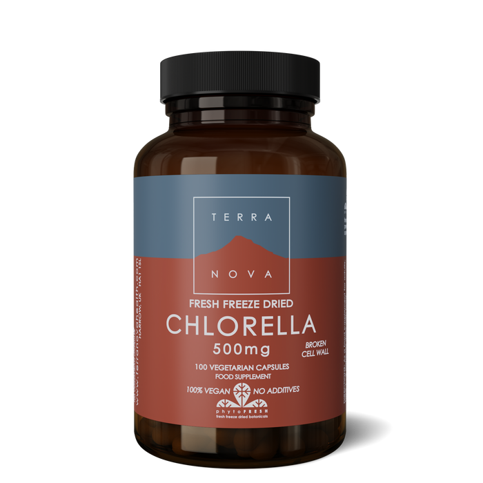 Terranova Chlorella 500mg 100's - Dennis the Chemist