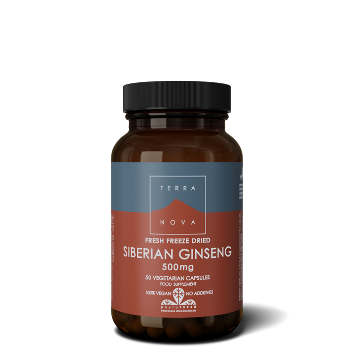 Terranova Siberian Ginseng 500mg 50's