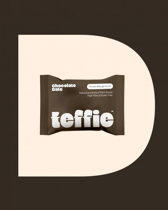 Teffie Chocolate Date Superblend Bites 12 x 37g CASE