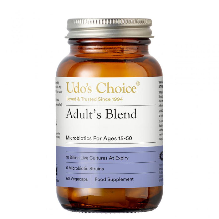 Udo's Choice Adult's Blend Microbiotics For Ages 15-50 60s