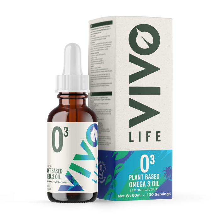 Vivo Life O3 Plant Based Omega 3 Oil 60ml - Dennis the Chemist