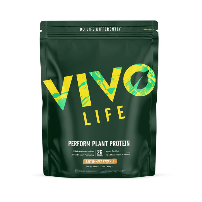 Vivo Life Perform Plant Protein Salted Maca Caramel 988g