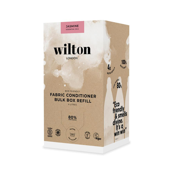 Wilton Fabric Conditioner Bulk Box Refill Jasmine 4 Litres