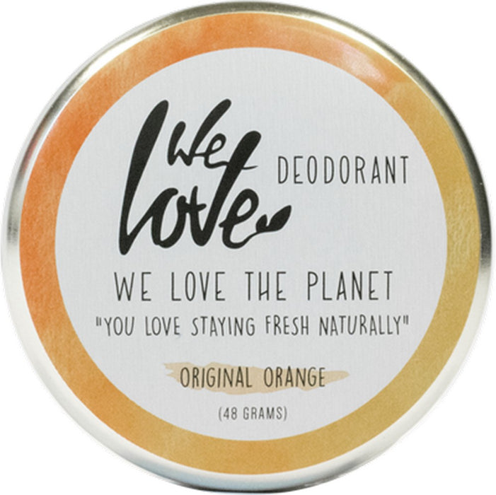 We Love the Planet Original Orange Deodorant 48g (Tin) - Dennis the Chemist