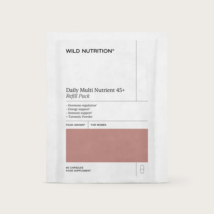 Wild Nutrition Daily Multi Nutrient 45+ Refill Pack for Women 60's