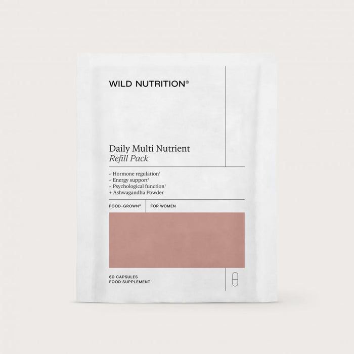 Wild Nutrition Daily Multi Nutrient Refill Pack for Women 60's