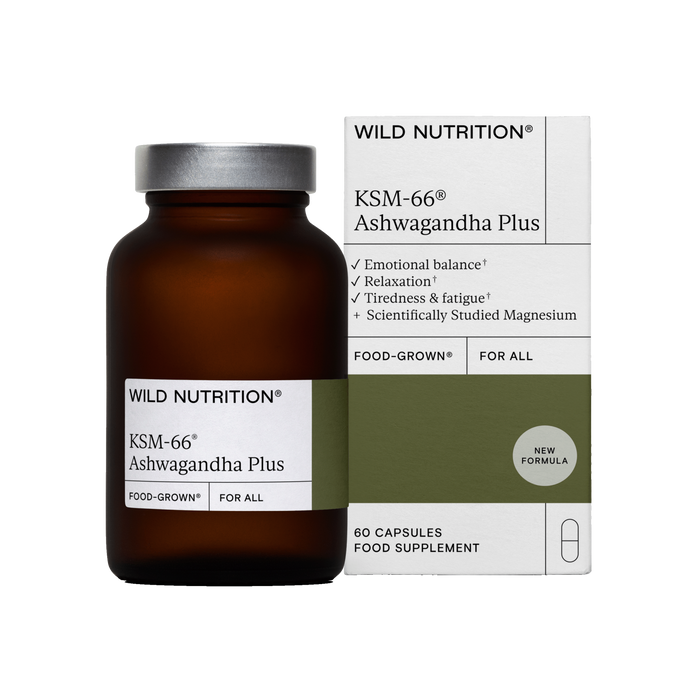 Wild Nutrition KSM-66 Ashwagandha Plus 60's