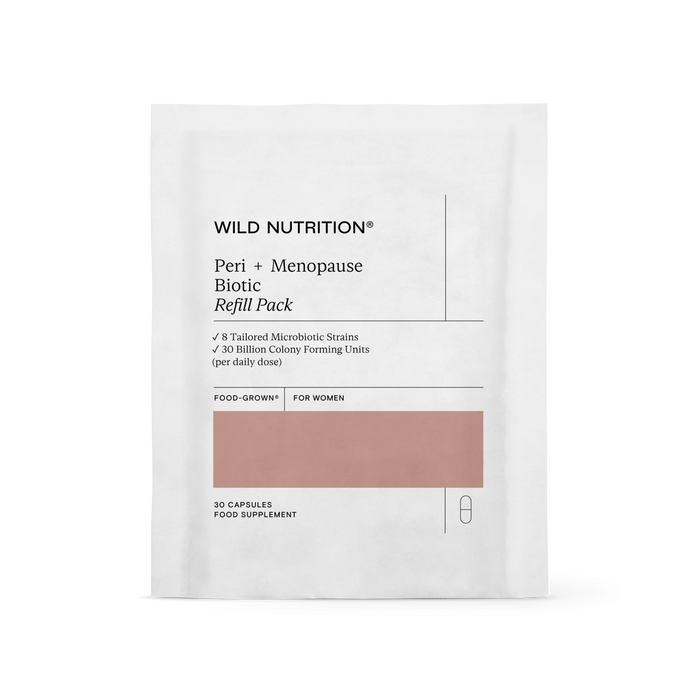 Wild Nutrition Peri + Menopause Biotic Refill Pack 30s