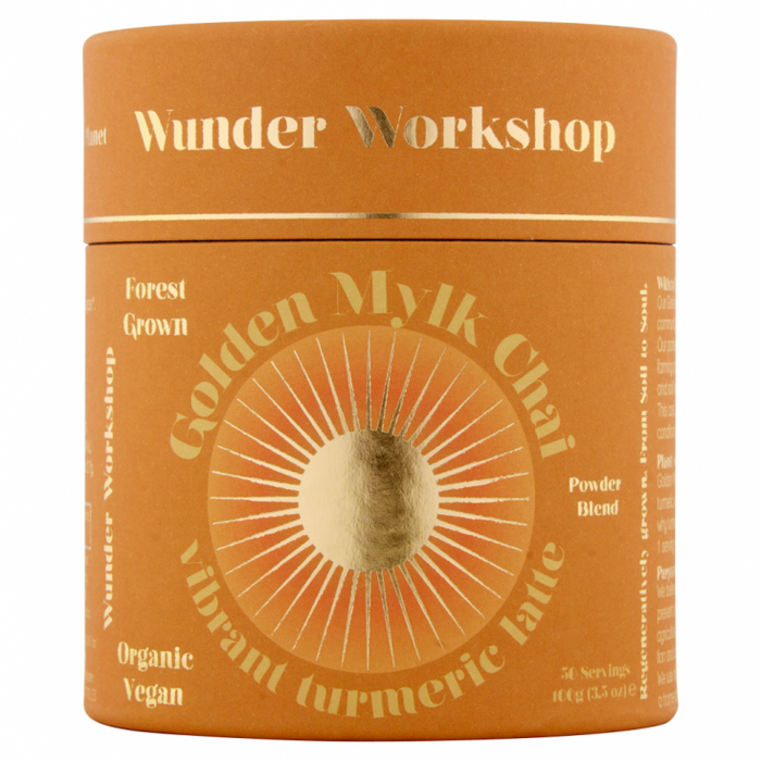 Wunder Workshop Golden Mylk Chai Vibrant Turmeric Latte 100g